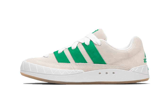 Adimatic Bodega Beams Off-White Green (HR0776) - EU 36–46.666666666666664 - White | SOSUKICKS