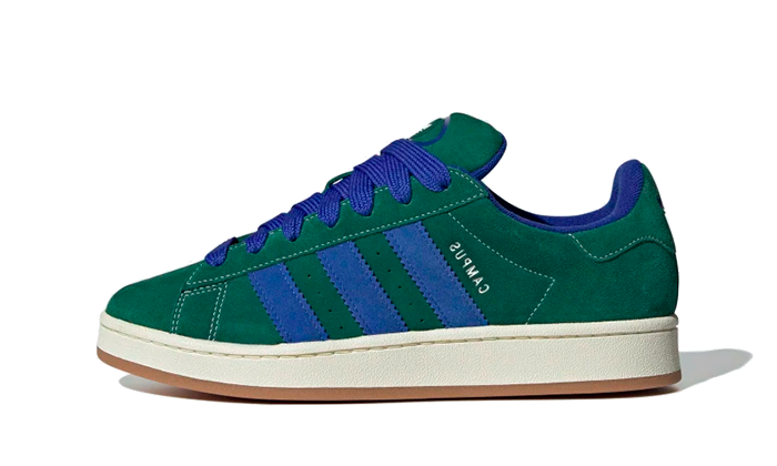 Campus 00s Dark Green Semi Lucid Blue (HQ4571) - EU 36–46.666666666666664 - Blue | SOSUKICKS