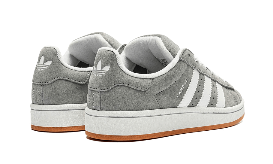Campus 00s Grey White (Copii) (HQ6507) - 36 2/3 EU - 4.5Y US - White | SOSUKICKS
