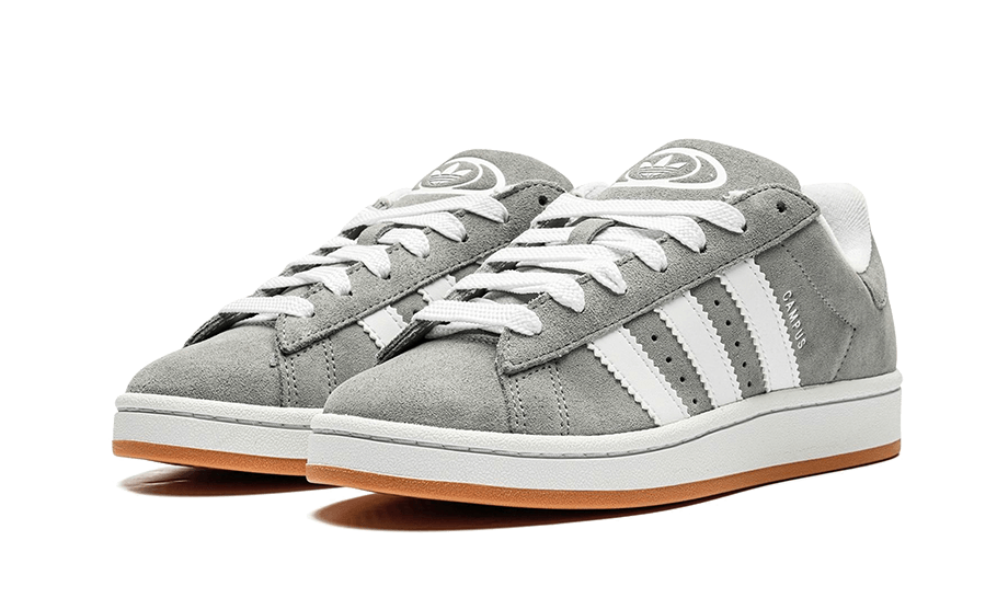 Campus 00s Grey White (Copii) (HQ6507) - 36 EU - 4Y US - White | SOSUKICKS