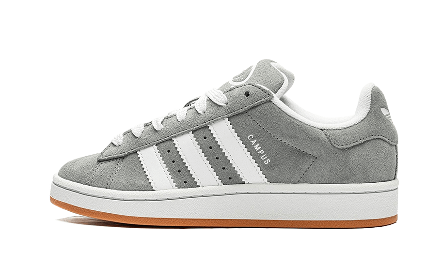 Campus 00s Grey White (Copii) (HQ6507) - EU 36–40 - White | SOSUKICKS