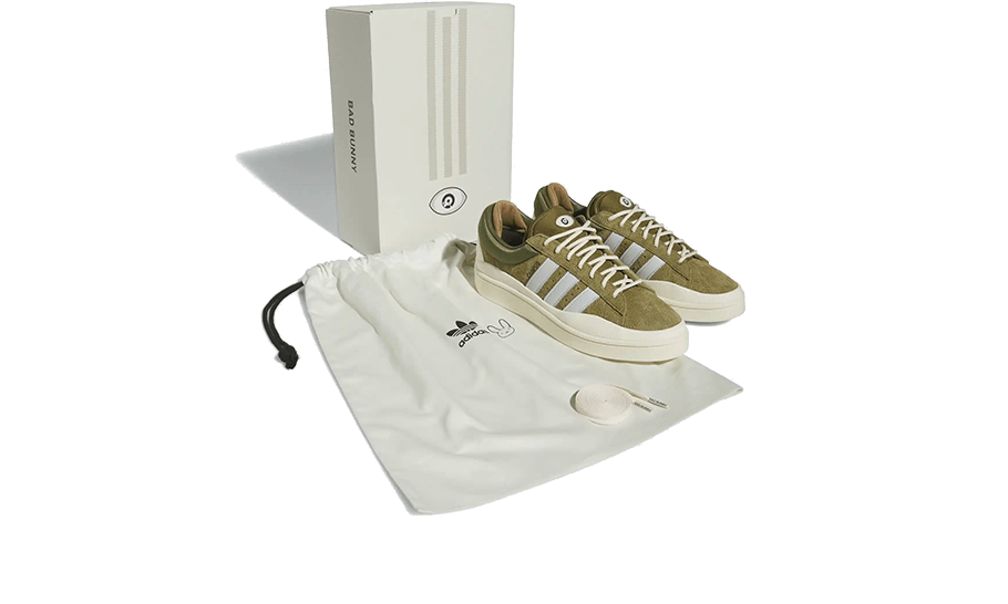 Campus Light Bad Bunny Wild Moss (ID7950) - 36 2/3 EU - 4.5 US - Green | SOSUKICKS