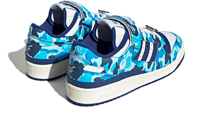 Forum 84 Low Bape 30th Anniversary Blue Camo (ID4772) - 37 1/3 EU - 5 US - Blue | SOSUKICKS