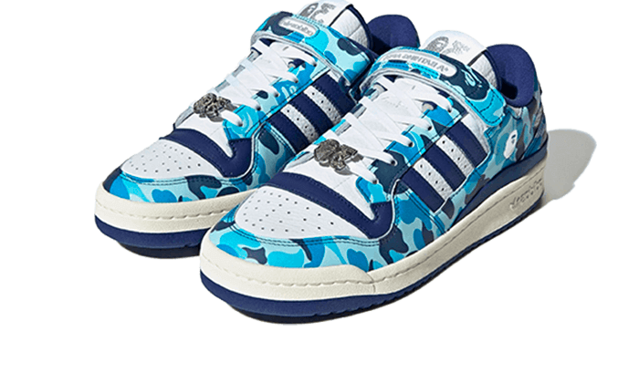 Forum 84 Low Bape 30th Anniversary Blue Camo (ID4772) - 36 2/3 EU - 4.5 US - Blue | SOSUKICKS