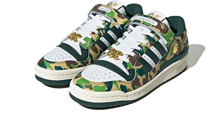 Forum 84 Low Bape 30th Anniversary Green Camo (ID4771) - 36 2/3 EU - 4.5 US - Green | SOSUKICKS