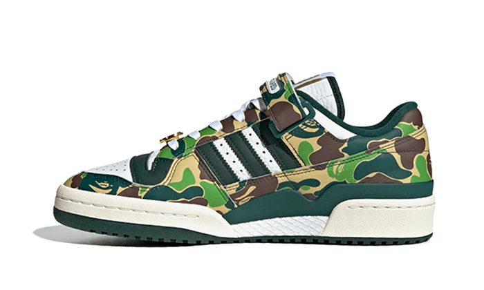Forum 84 Low Bape 30th Anniversary Green Camo (ID4771) - EU 36–48 - Green | SOSUKICKS
