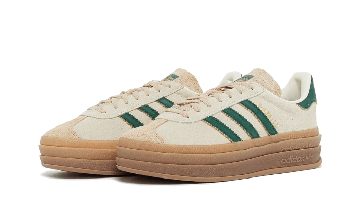 Gazelle Bold Magic Beige Collegiate Green (ID7056) - 36 2/3 EU - 4.5 US - Green | SOSUKICKS