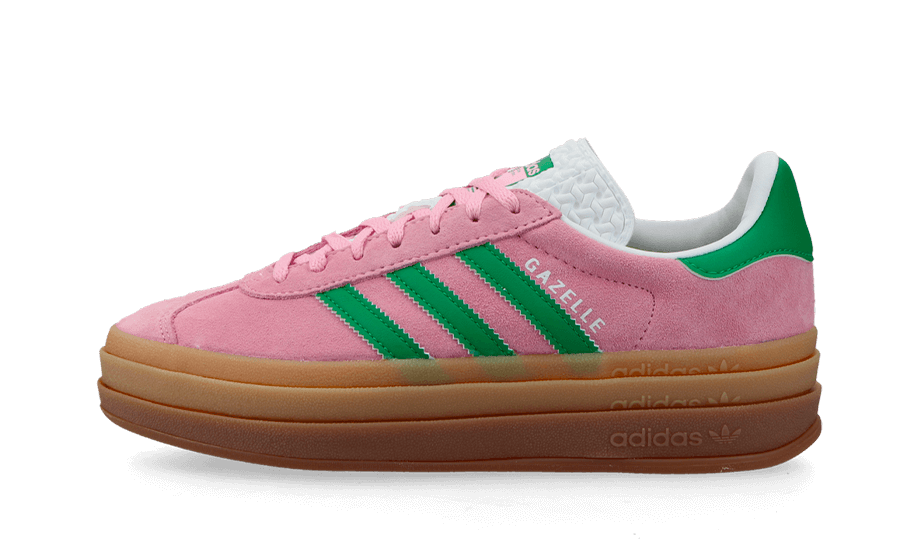 Gazelle Bold True Pink Green Cloud White (IE0420) - EU 36–44 - White | SOSUKICKS