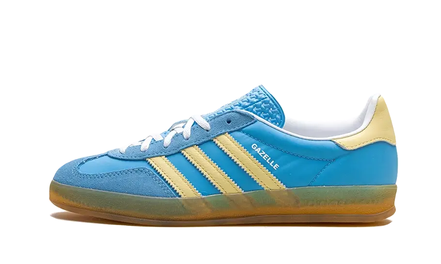 Gazelle Indoor Semi Blue Burst Almost Yellow (IE2960) - EU 36–43.333333333333336 - Yellow | SOSUKICKS