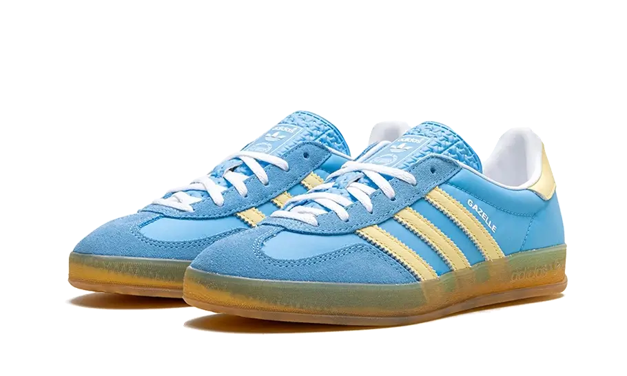 Gazelle Indoor Semi Blue Burst Almost Yellow (IE2960) - 36 2/3 EU - 4.5 US - Yellow | SOSUKICKS