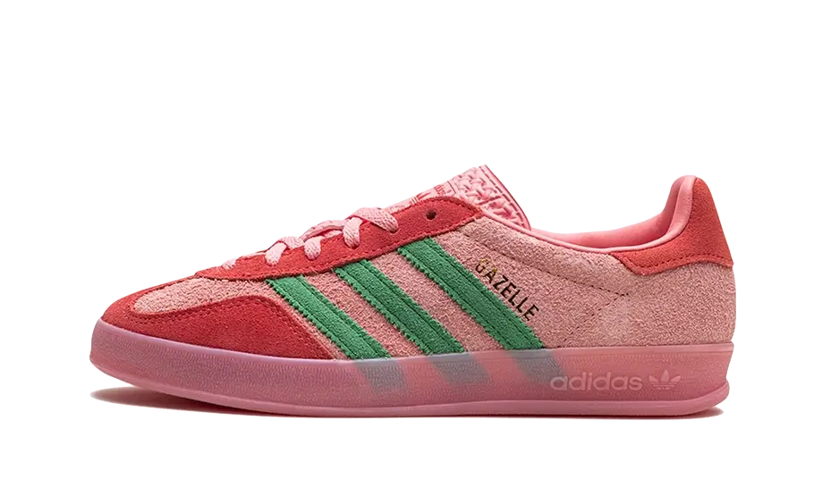 Gazelle Indoor Semi Pink Spark Preloved Scarlet (IG6782) - EU 36–45.333333333333336 - Red | SOSUKICKS