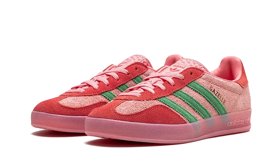 Gazelle Indoor Semi Pink Spark Preloved Scarlet (IG6782) - 36 2/3 EU - 4.5 US - Red | SOSUKICKS