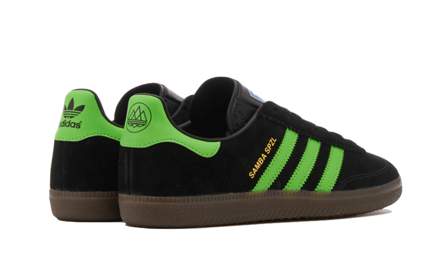 Samba Deco SPZL Core Black Lucid Lime (IF5738) - 36 2/3 EU - 4.5 US - Green | SOSUKICKS