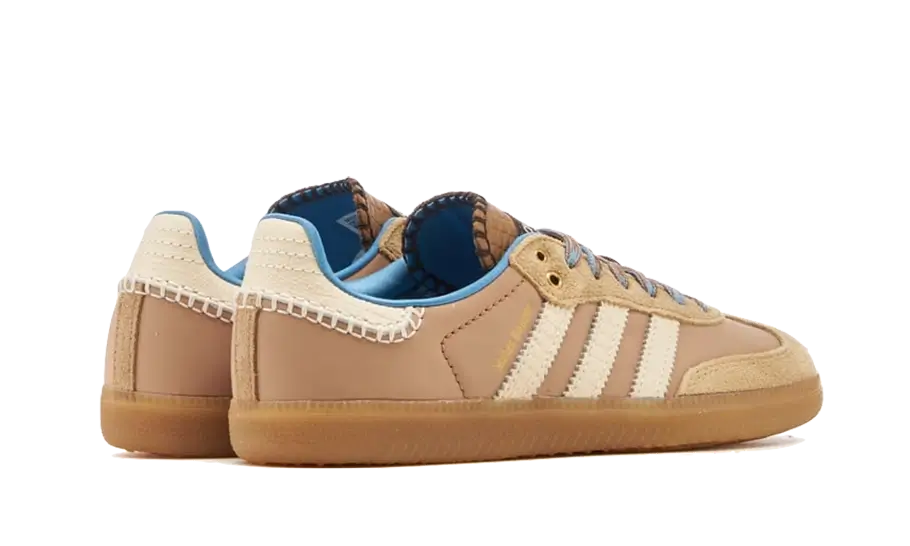 Samba Nylon Wales Bonner Desert White (IH3261) - 36 2/3 EU - 4.5 US - White | SOSUKICKS