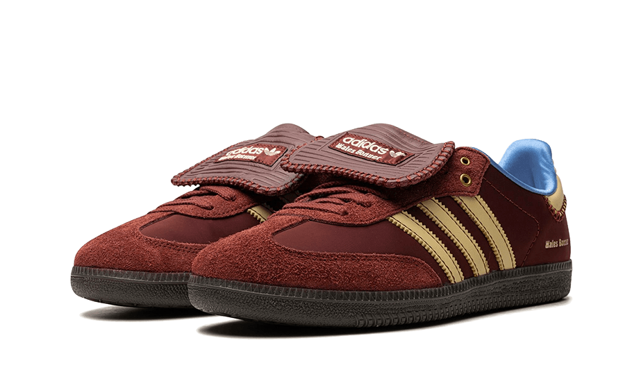 Samba Nylon Wales Bonner Fox Brown (IE0579) - 36 EU - 4 US - Brown | SOSUKICKS