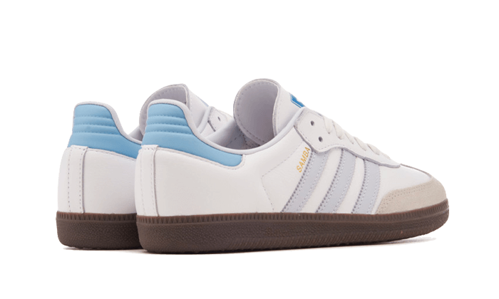 Samba OG Core White Halo Blue (ID2055/JI2003) - 37 1/3 EU - 5 US - Blue | SOSUKICKS