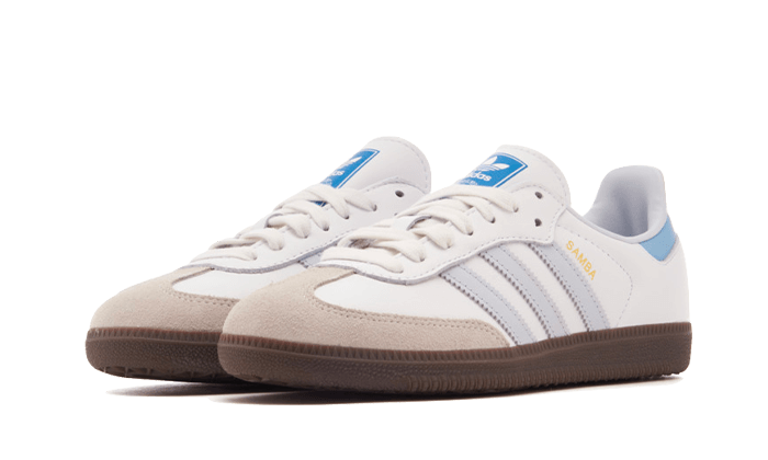 Samba OG Core White Halo Blue (ID2055/JI2003) - 36 2/3 EU - 4.5 US - Blue | SOSUKICKS