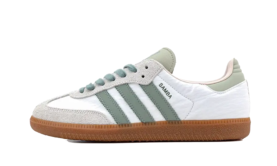 Samba OG Cloud White Silver Green (ID0492) - EU 36–48 - Gray | SOSUKICKS
