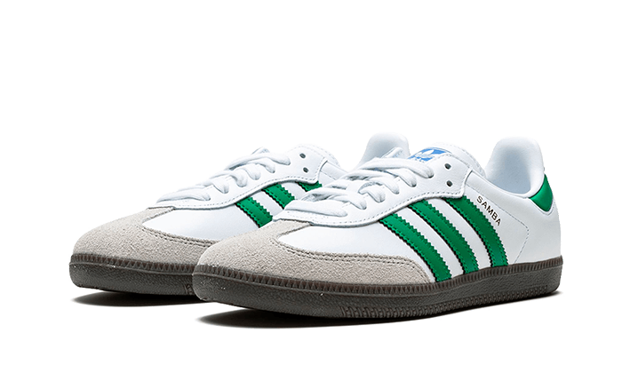 Samba OG White Green (IG1024) - 36 2/3 EU - 4.5 US - White | SOSUKICKS