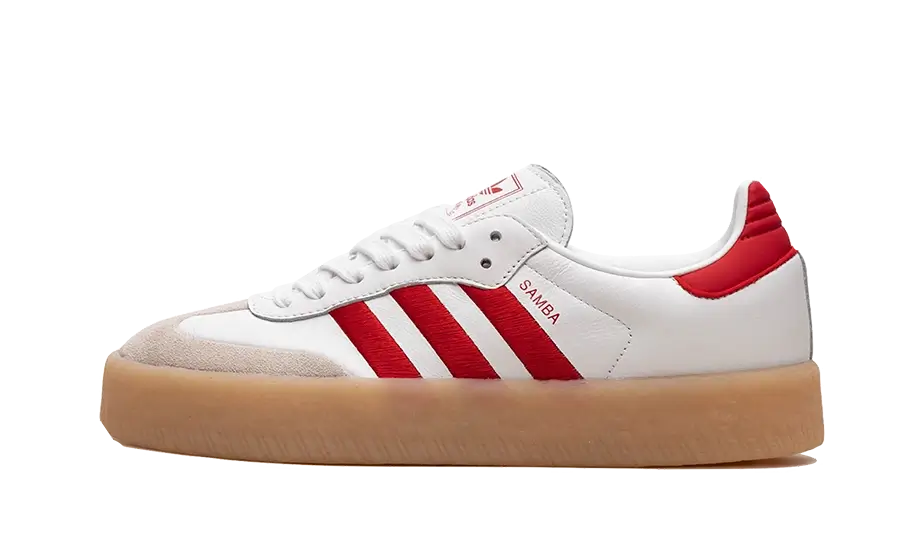 Sambae White Better Scarlet Gum (ID0438) - EU 36–44 - Red | SOSUKICKS