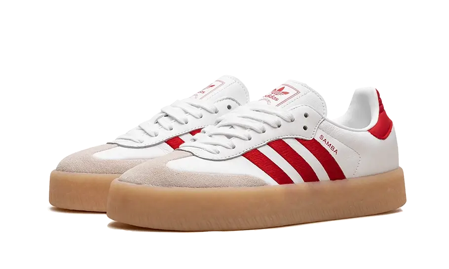 Sambae White Better Scarlet Gum (ID0438) - 36 2/3 EU - 4.5 US - Red | SOSUKICKS