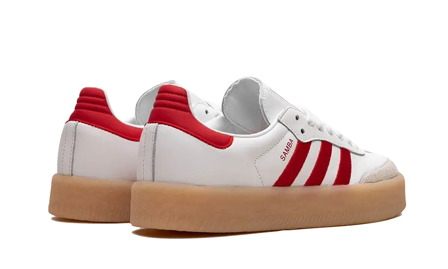 Sambae White Better Scarlet Gum (ID0438) - 37 1/3 EU - 5 US - Red | SOSUKICKS