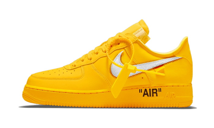 Nike air force 1 low fashion mens gold