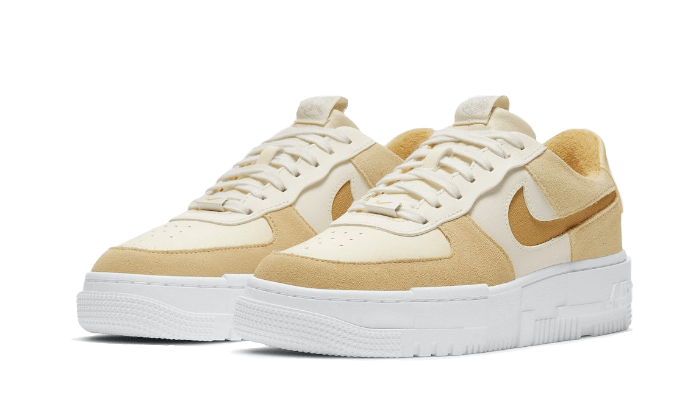 Air Force 1 Low Pixel Sail Tan (DH3856-100) - 36.5 EU - 4.5 US - Brown | SOSUKICKS