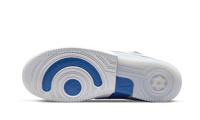 Air Force 1 Low React Split White Photo Blue (DH7615-101) - 37.5 EU - 5 US - Blue | SOSUKICKS
