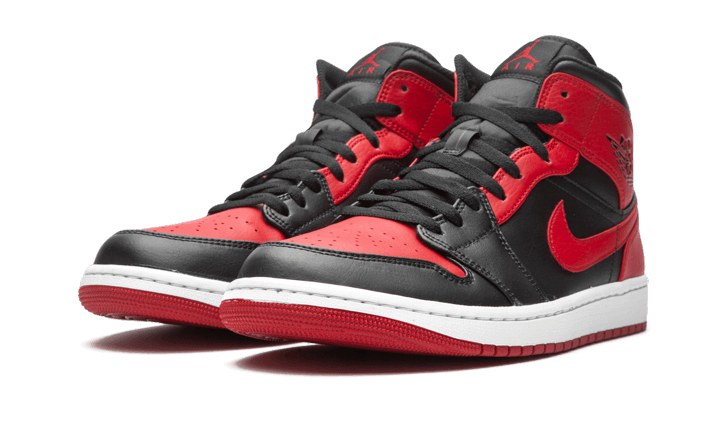 Air Jordan 1 Mid Banned (2020) (554724-074) - 36 EU - 4Y US - Black | SOSUKICKS