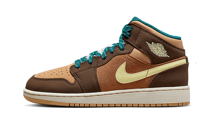 Air Jordan 1 Mid Cacao Wow (DZ6335-200) - EU 35.5–40 - Brown | SOSUKICKS