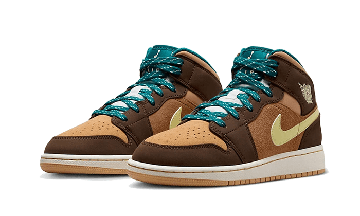 Air Jordan 1 Mid Cacao Wow (DZ6335-200) - 36 EU - 4Y US - Brown | SOSUKICKS