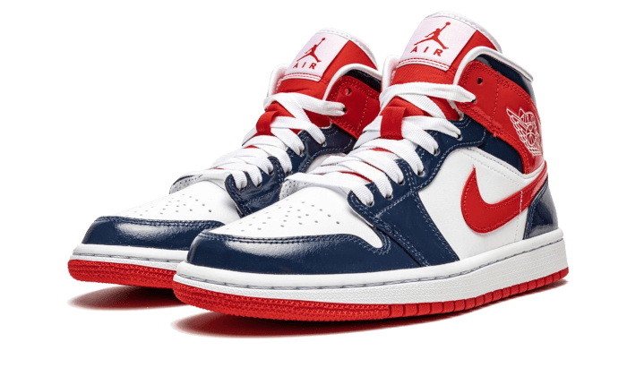 Air Jordan 1 Mid Champ Colors (DJ5984-400) - 36.5 EU - 4.5 US - Navy | SOSUKICKS
