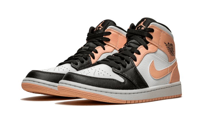 Air Jordan 1 Mid Crimson Tint (554724-133) - 36 EU - 4Y US - Red | SOSUKICKS