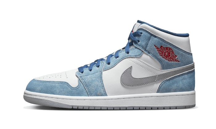 Air Jordan 1 Mid French Blue Fire Red (DR6235-401) - EU 35.5–46 - Blue | SOSUKICKS