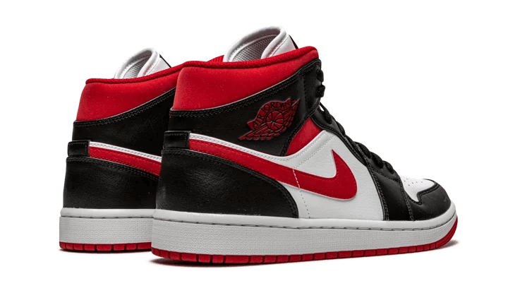 Air Jordan 1 Mid Gym Red Black White (DJ4695-122) - 36.5 EU - 4.5Y US - White | SOSUKICKS