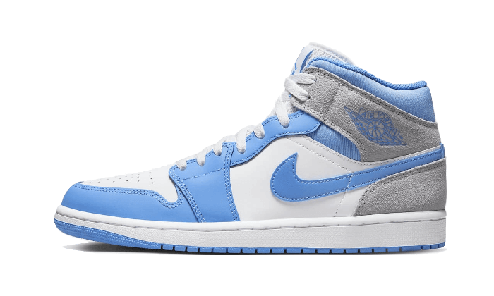 Air Jordan 1 Mid University Blue Grey (DX9276-100) - EU 40–47 - Gray | SOSUKICKS