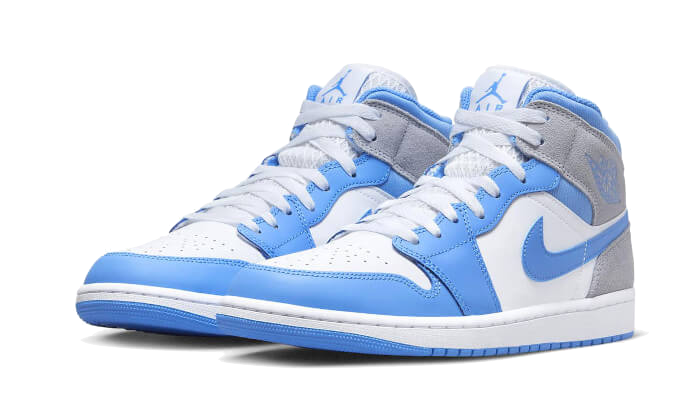 Air Jordan 1 Mid University Blue Grey (DX9276-100) - 40.5 EU - 7.5 US - Gray | SOSUKICKS