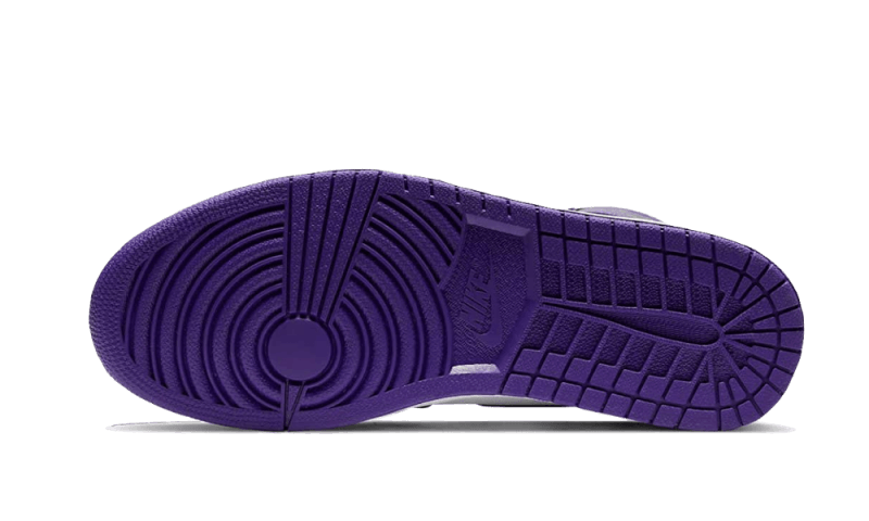 Air Jordan 1 Retro High OG Court Purple White (575441-500) - 37.5 EU - 5Y US - White | SOSUKICKS