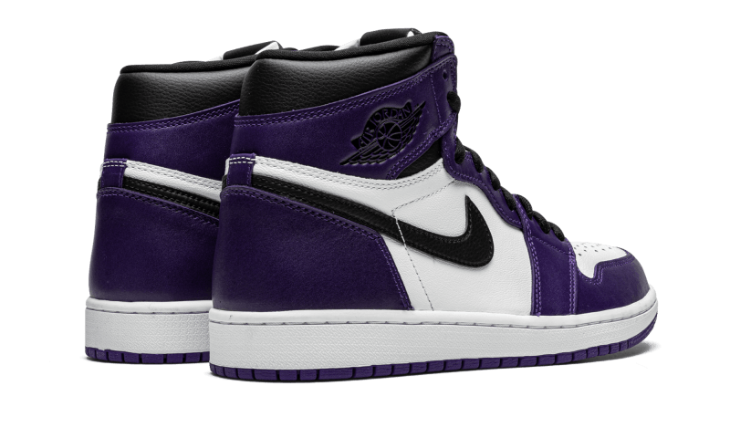 Air Jordan 1 Retro High OG Court Purple White (575441-500) - 36.5 EU - 4.5Y US - White | SOSUKICKS