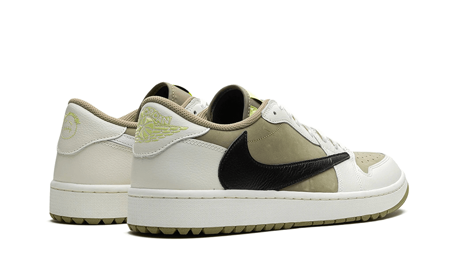 Air Jordan 1 Retro Low Golf Travis Scott Neutral Olive (FZ3124-200) - 37.5 EU - 5 US - Green | SOSUKICKS