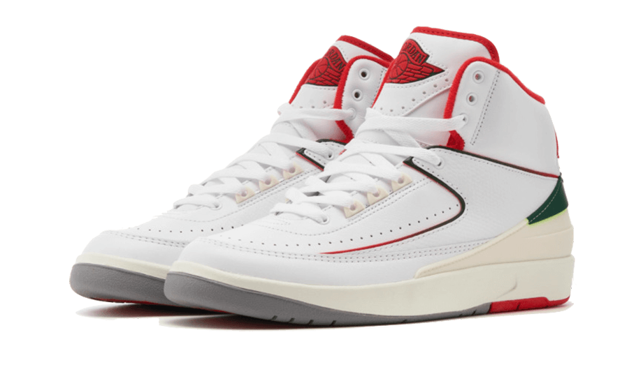 Air Jordan 2 Retro Italy (DQ8562-101) - 36 EU - 4Y US - White | SOSUKICKS