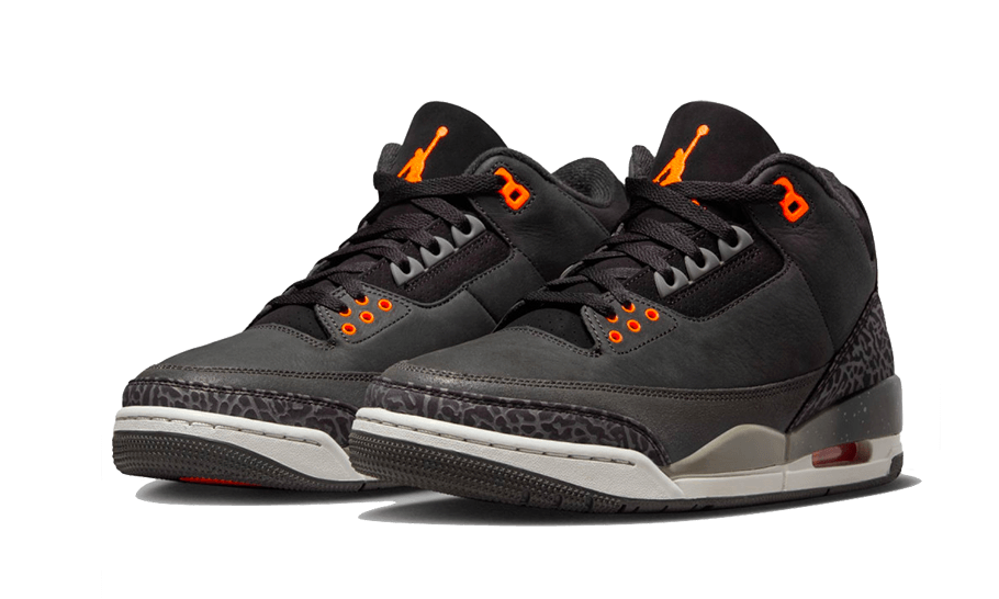 Air Jordan 3 Retro Fear Pack (2023) (CT8532-080) - 40.5 EU - 7.5 US - Black | SOSUKICKS