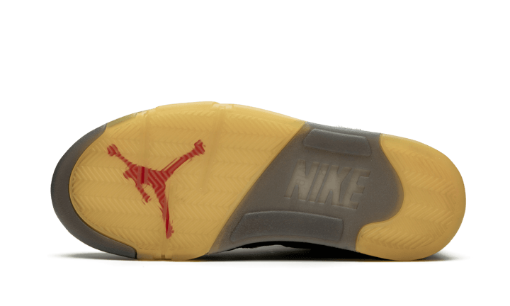 Air Jordan 5 Retro Off-White Black (CT8480-001) - 42 EU - 8.5 US - White | SOSUKICKS