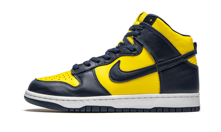 Dunk High Maize & Blue (Michigan) (CZ8149-700) - EU 36–46 - Blue | SOSUKICKS