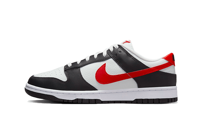 Dunk Low Black White Red (FB3354-001) - EU 38.5–47.5 - White | SOSUKICKS