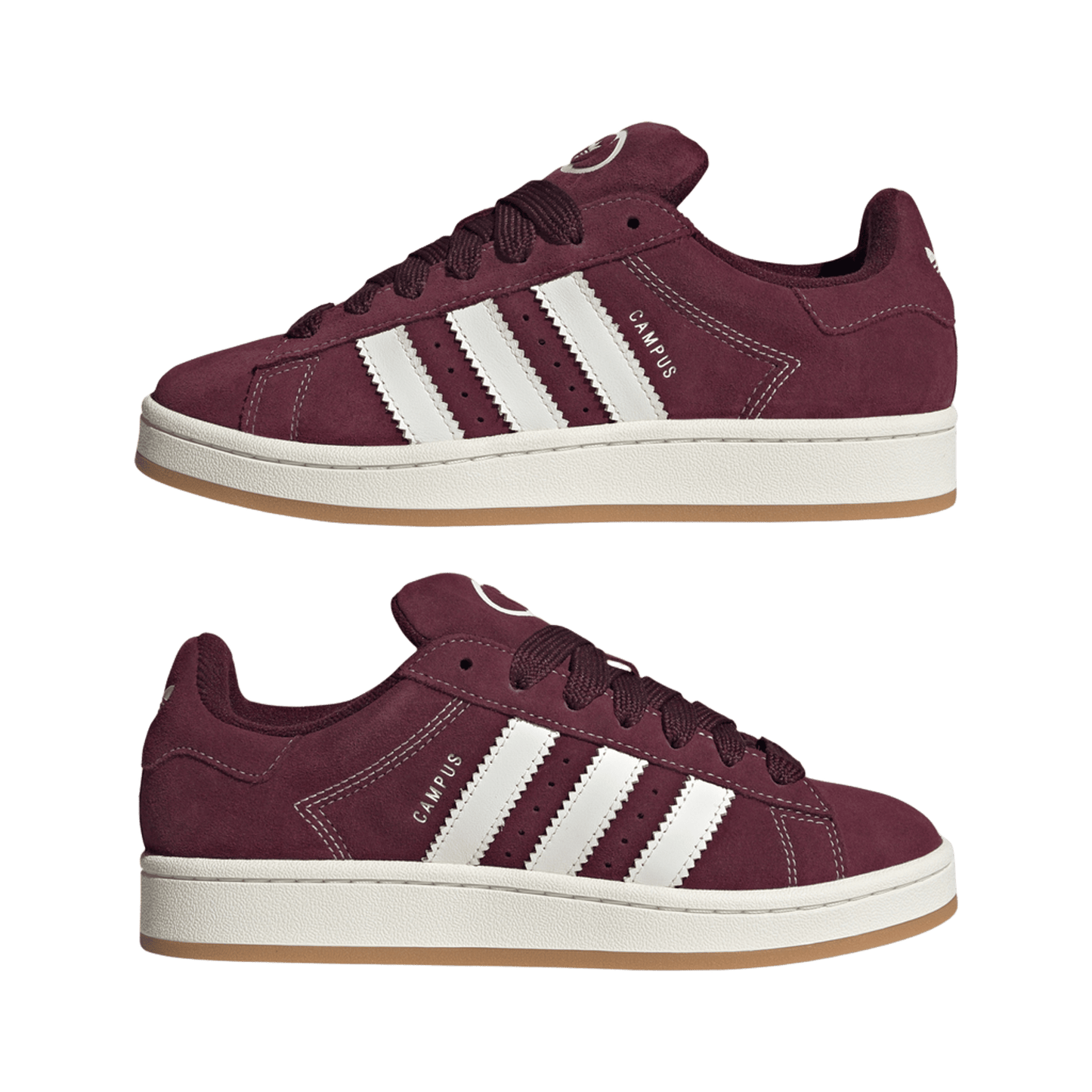 adidas Campus 00s Maroon White (Women's)