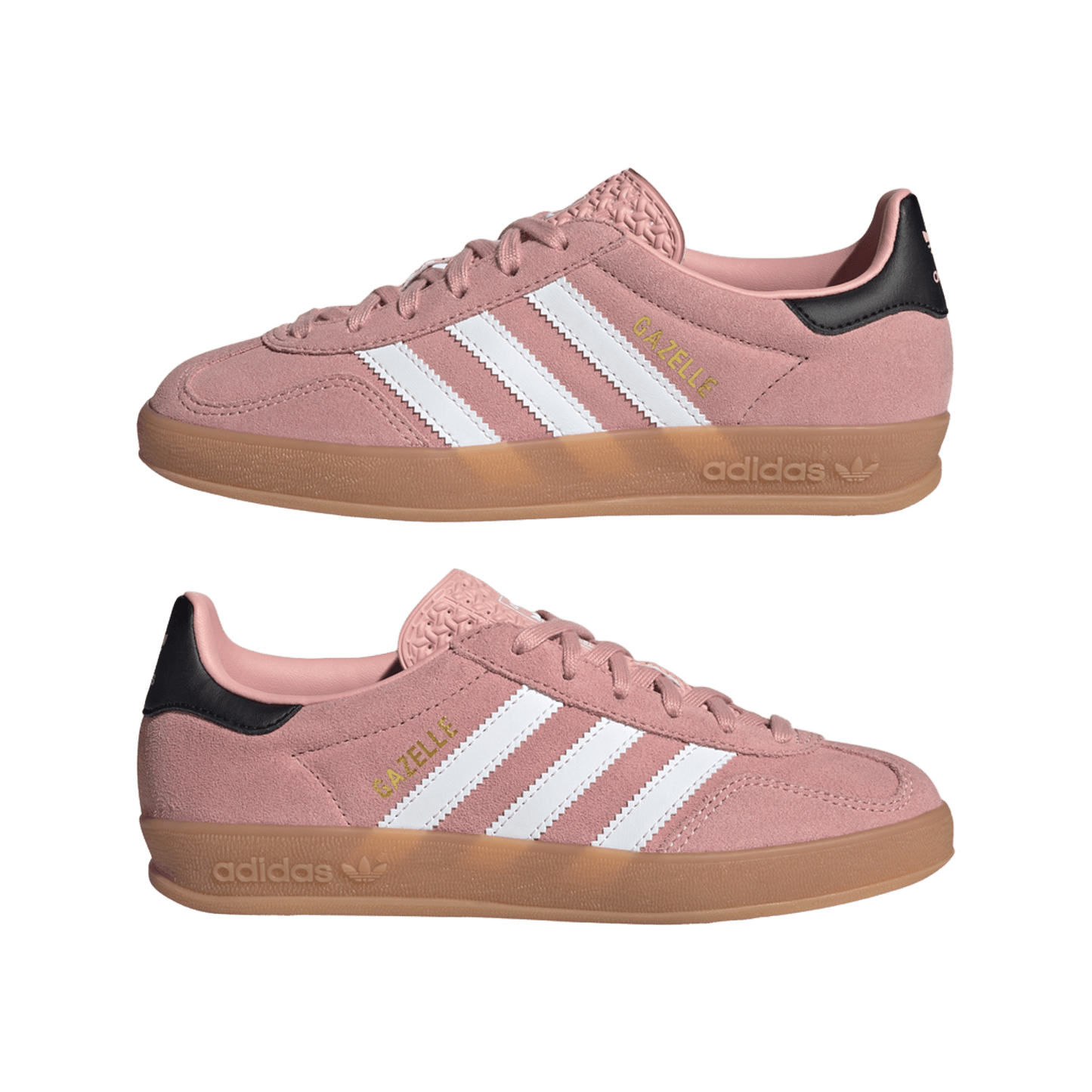 adidas Gazelle Indoor Wonder Mauve Cloud White Core Black (GS)