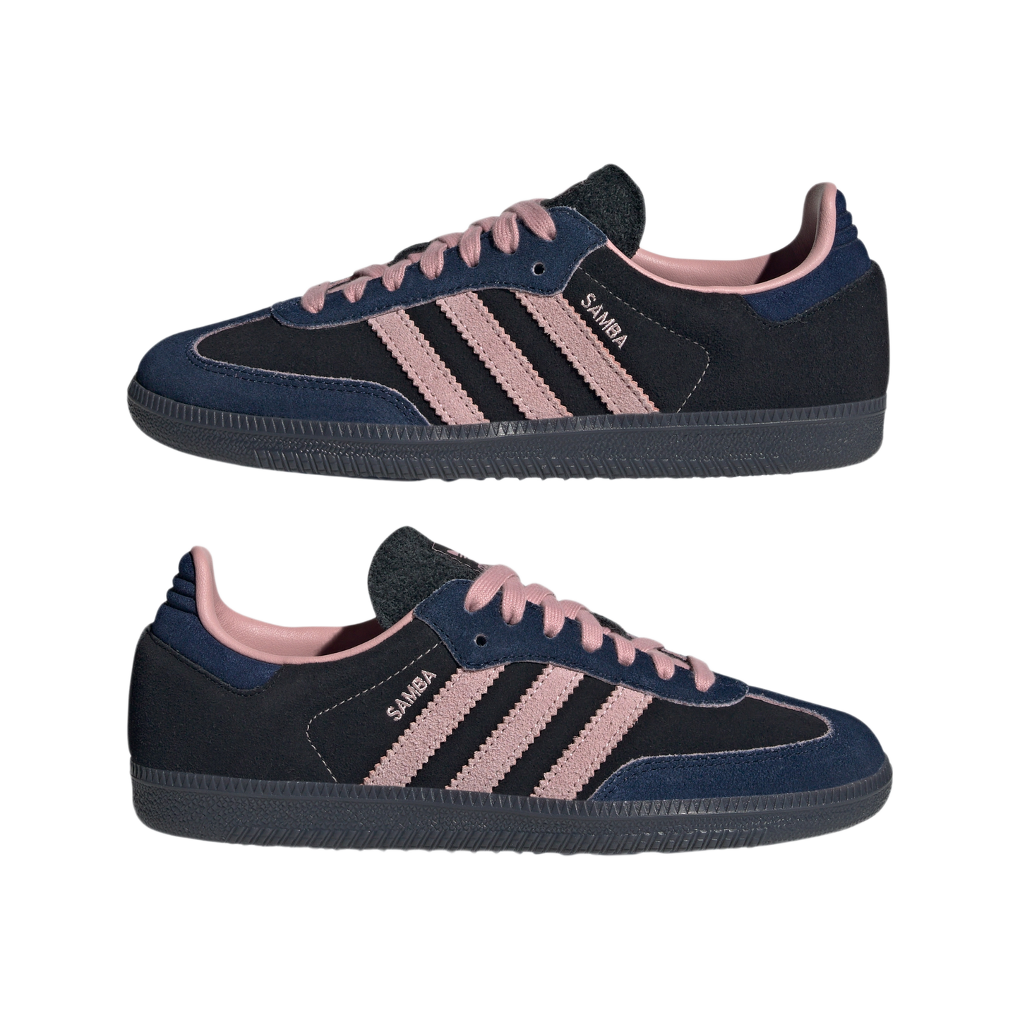 adidas Samba OG Black Wonder Mauve Indigo (Women's)