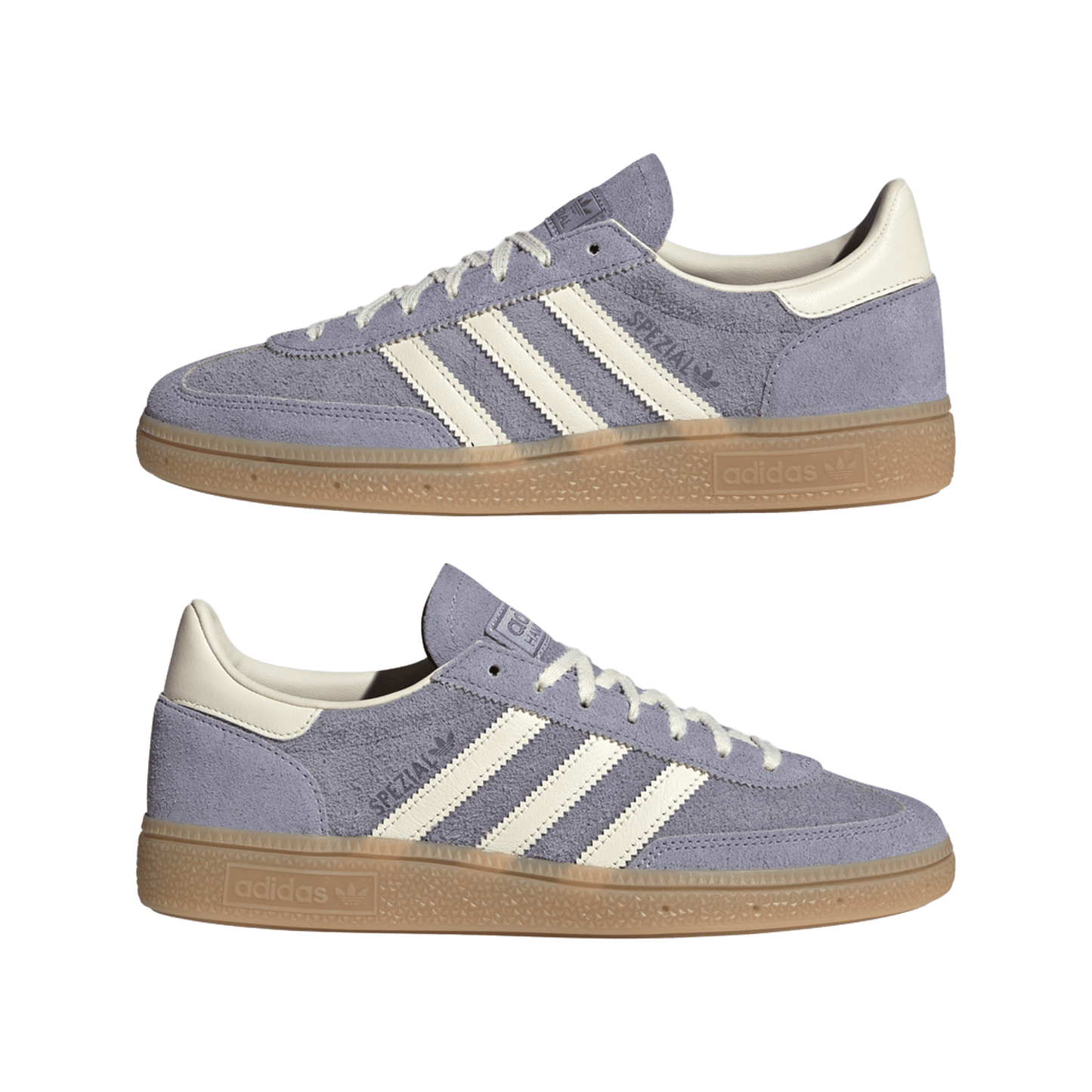 adidas Handball Spezial Silver Violet Cream White (Women's)